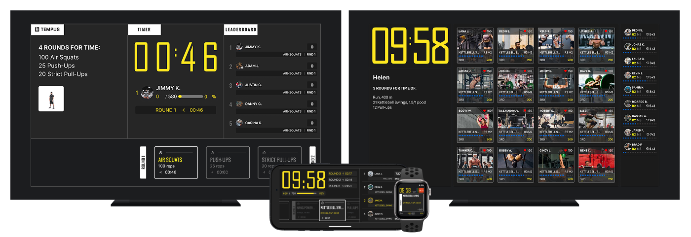 Display designs with Tempus integration